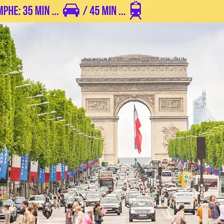 Qhome 4 - F2 Entre Paris Et - Parking Prive *