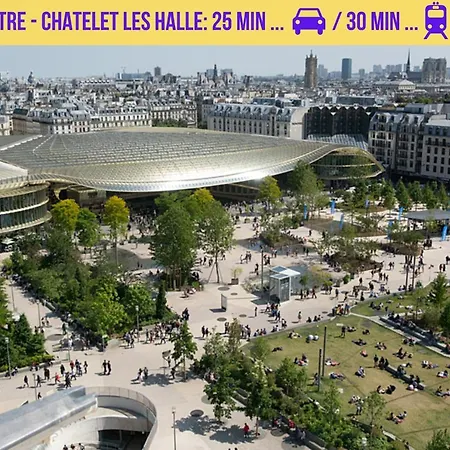 Qhome 4 - F2 Entre Paris Et - Parking Prive *